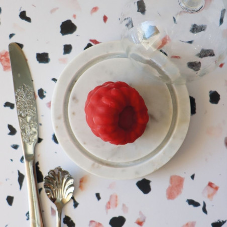 Ambiance framboise trompe l'œil - ScrapCooking®