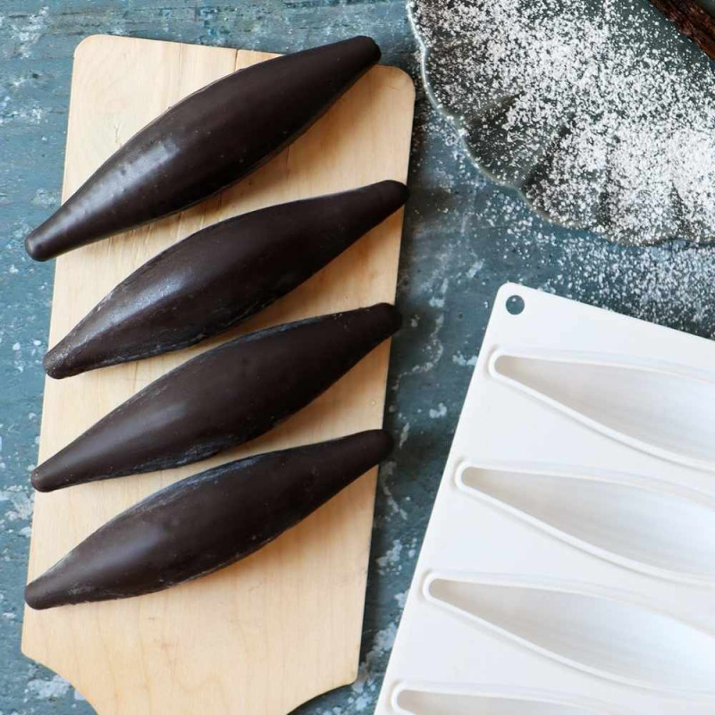 Ambiance trompes l'œil gousses de vanille + moule - ScrapCooking®