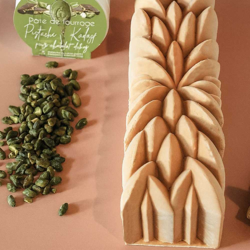 Ambiance bûche Instant kadaïf - ScrapCooking®