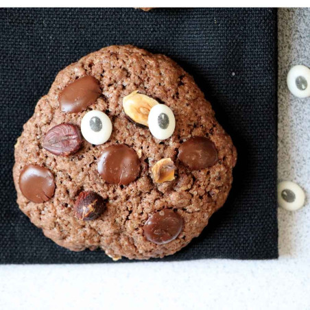 Cookie with eye decorations - ScrapCooking®