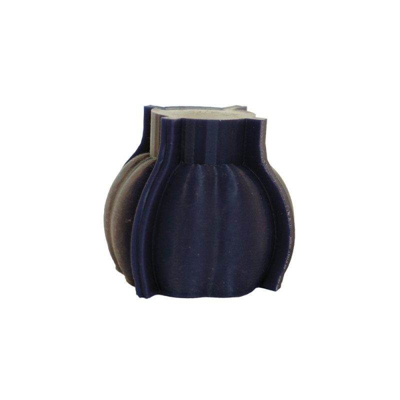 Moule silicone trompe l'oeil - Citrouille - individuel