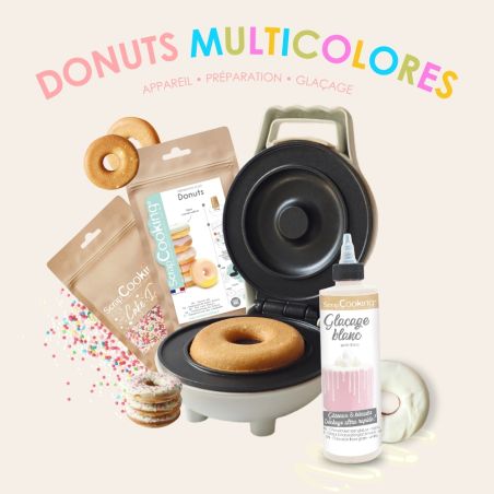 Pack donuts multicolores