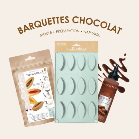 Pack barquettes chocolat