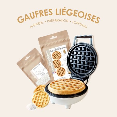 Belgian liège waffles pack