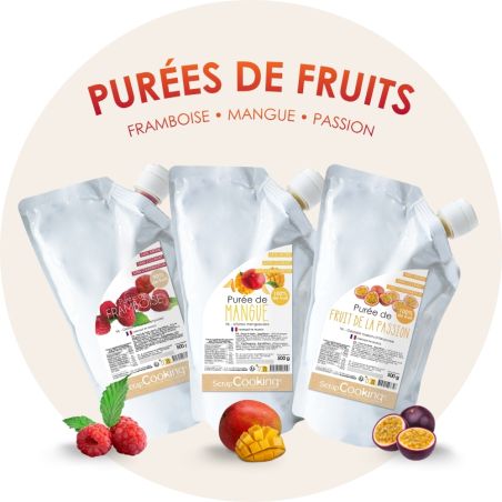 Pack purées de fruits