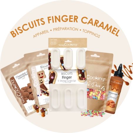 Caramel Finger Biscuit Pack