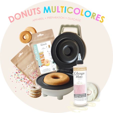 Pack donuts multicolores