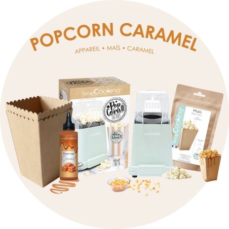 Pack popcorn caramel