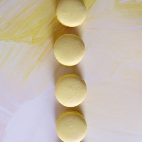 Ambiance ligne de macarons citron - ScrapCooking®