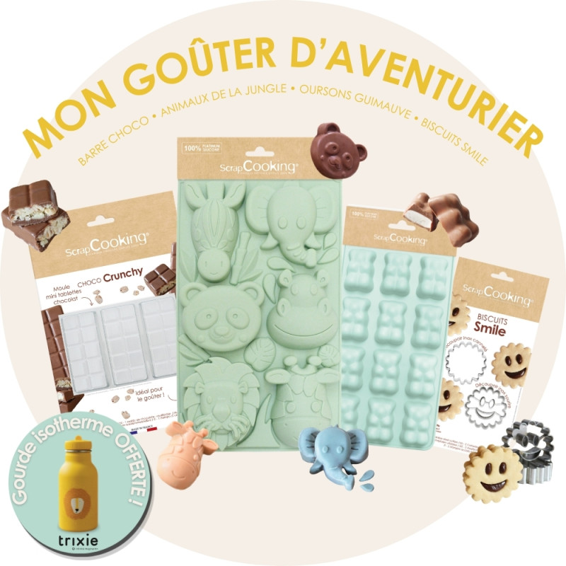 Pack goûter pour enfants : Gourde isotherme 350ml offerte