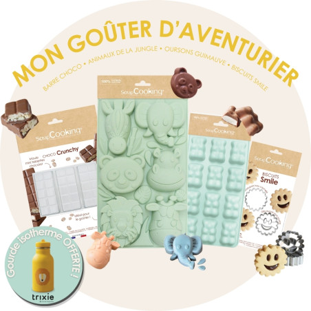 Pack goûter pour enfants : Gourde isotherme 350ml offerte
