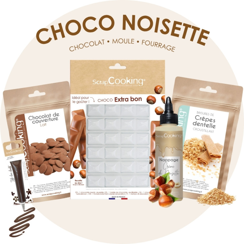 Pack barre choco noisette