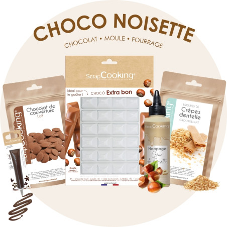 Pack barre choco noisette