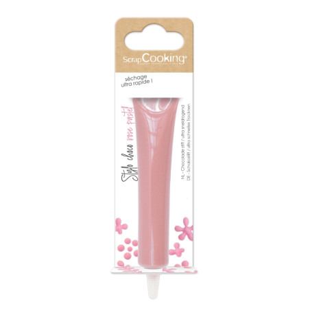 Choco taste pen - pastel pink 25g - Scrapcooking