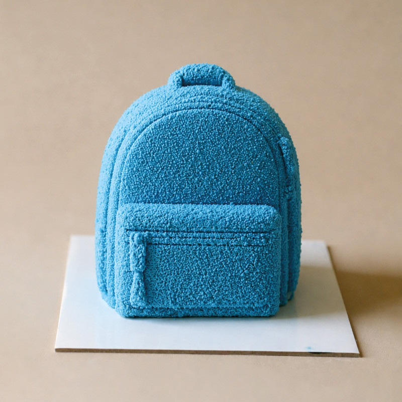 School Bag illusion cake silicone mould