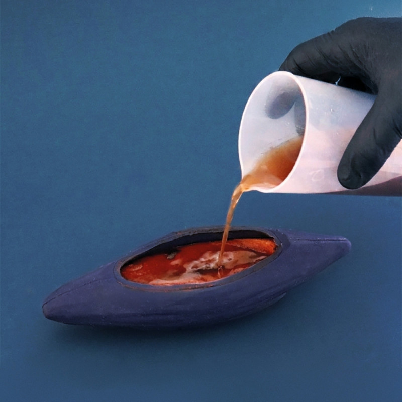 Vanilla Pod illusion cake silicone mould