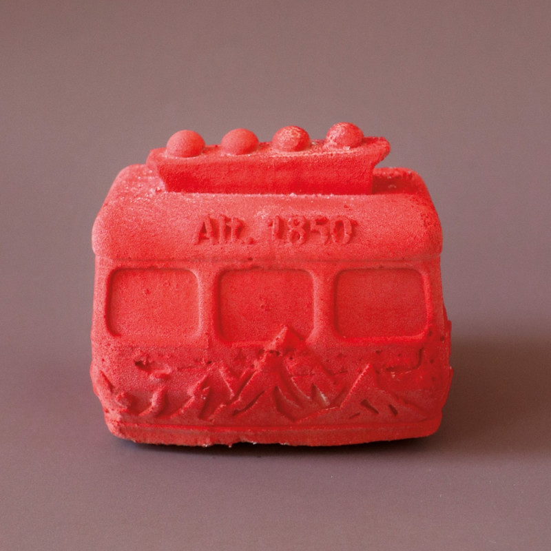 Ski Cable Car illusion cake silicone mould