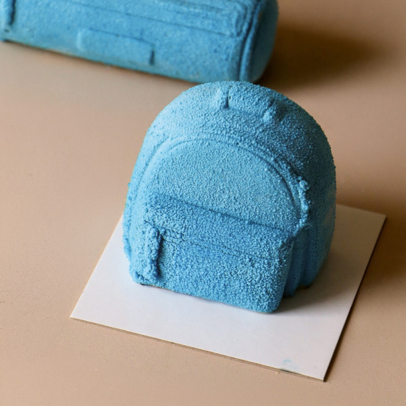 Moule silicone trompe l'oeil - Cartable - individuel