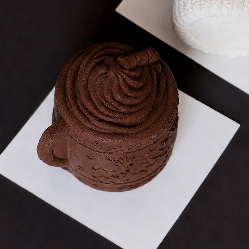 Moule silicone trompe l'oeil - Mug de Noël - individuel