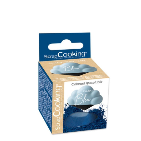 Colorant liposoluble bleu - ScrapCooking