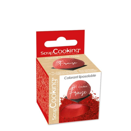 Colorant liposoluble rouge - ScrapCooking