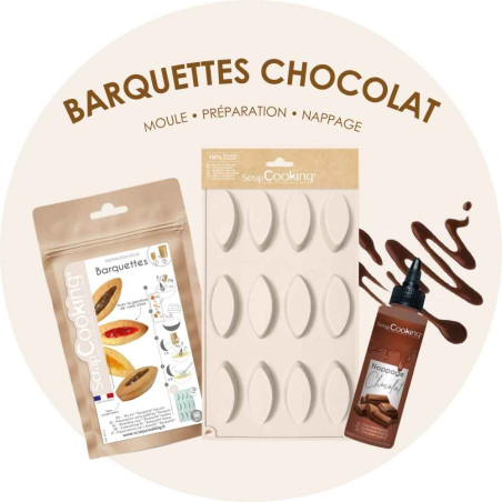Pack barquettes chocolat