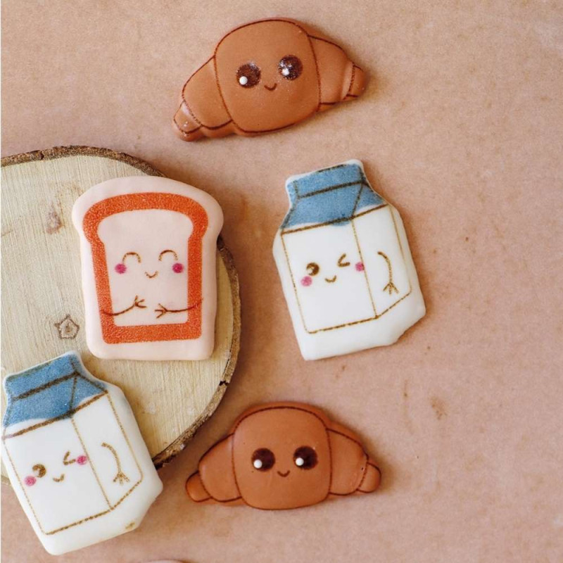 A cute breakfast atmosphere with sweet decorations – Kawaii - ScrapCooking
