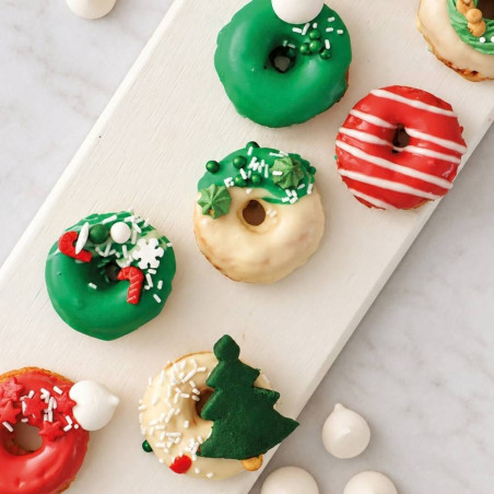 Mini donuts de Noël - ScrapCooking®
