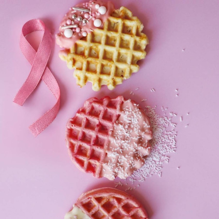 Gaufres octobre rose - ScrapCooking®