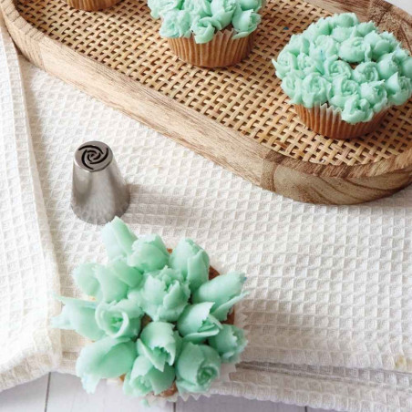 Ambiance avec douille russe rose - ScrapCooking