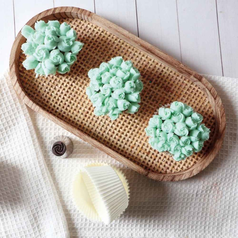 Ambiance avec douille russe rose - ScrapCooking