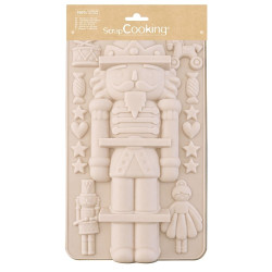 Nutcracker silicone mold - ScrapCooking®