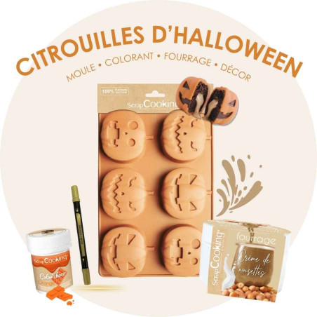 Pack citrouilles d'Halloween - ScrapCooking®