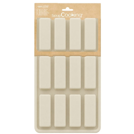 Moule silicone 12 Mini cake sur carte - ScrapCooking