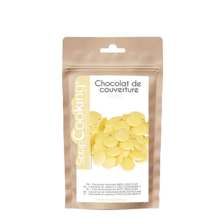Palets de chocolat blanc 190 gr - SrapCooking