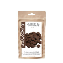 Dark chocolate couverture 190g - product image 1 - ScrapCooking