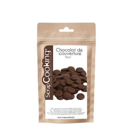 Palets de chocolat noir 190 gr - ScrapCooking
