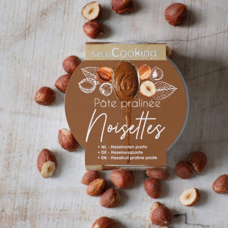 Ambiance pâte de praliné noisettes - ScrapCooking®