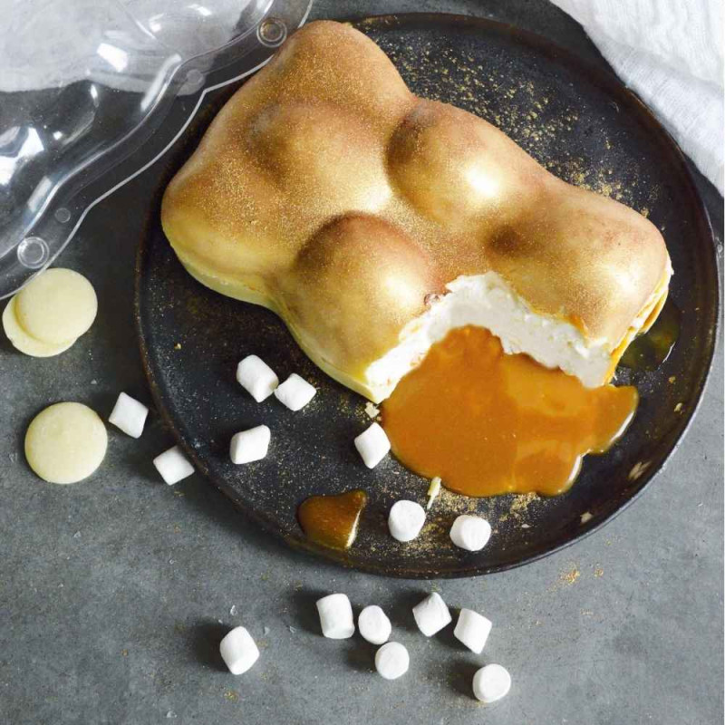 A theme featuring marshmallow bears and mini marshmallows - ScrapCooking®