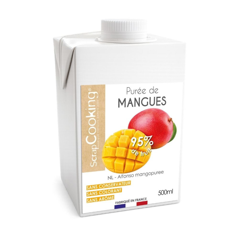 Purée de fruits Mangue - ScrapCooking®