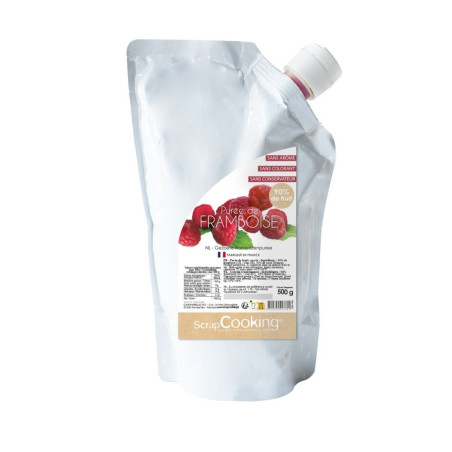 Raspberry Fruit Purée - ScrapCooking