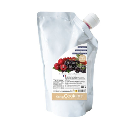 Purée de fruits aux Fruits Rouges - ScrapCooking®