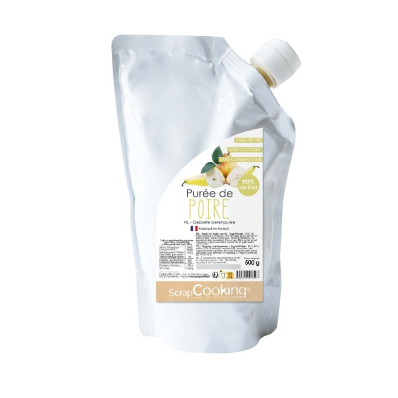 Purée de fruits Poire - ScrapCooking®