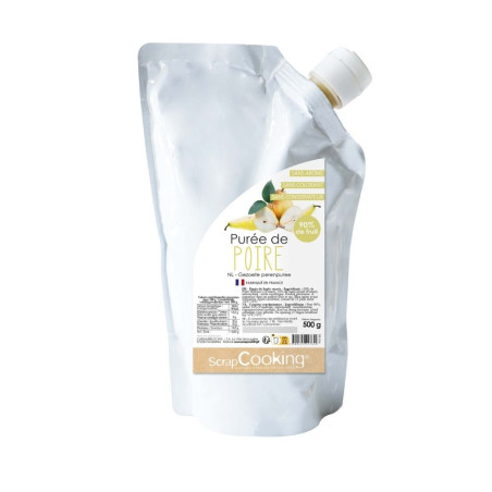 Fruit puree Pear  -ScrapCooking®
