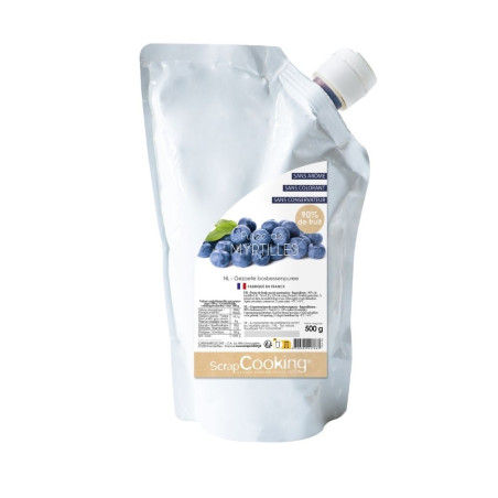 Blueberry fruit purée - ScrapCooking®