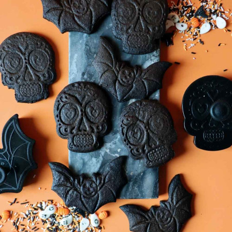 Ambiance biscuits d'Halloween - ScrapCooking