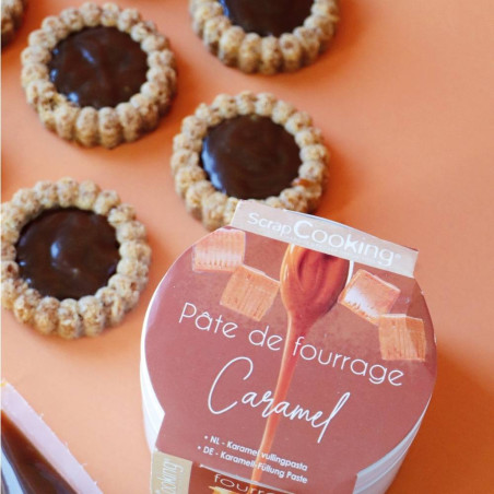 Caramel filling with tartlets - ScrapCooking