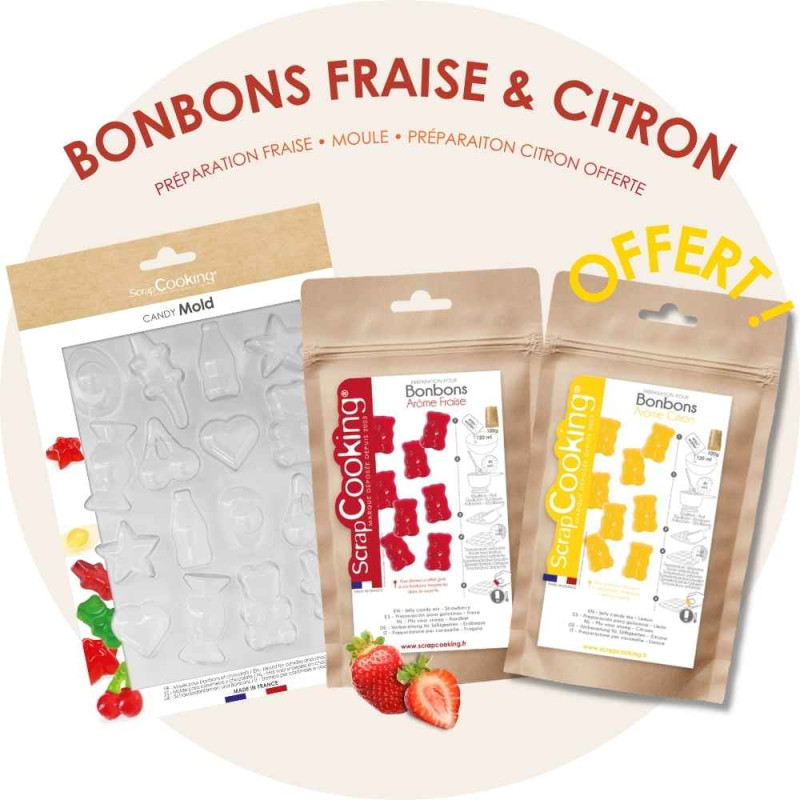Strawberry & Lemon Sweet Pack – 1 free mix – ScrapCooking