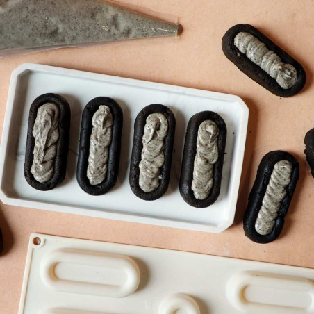 Finger Cookies & Cream theme - ScrapCooking®