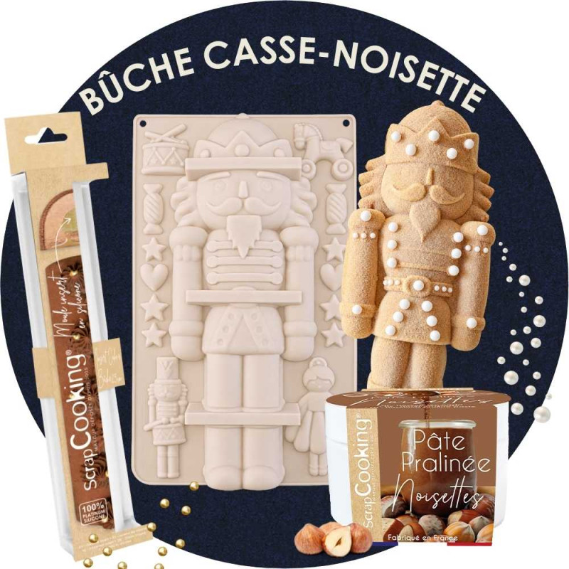 Pack bûche Casse-Noisette - ScrapCooking®